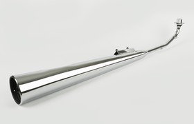 CAÑO DE ESCAPE HONDA C100 BIZ/GUERRERO TRIP/ZANELLA ZB STD [W02091]